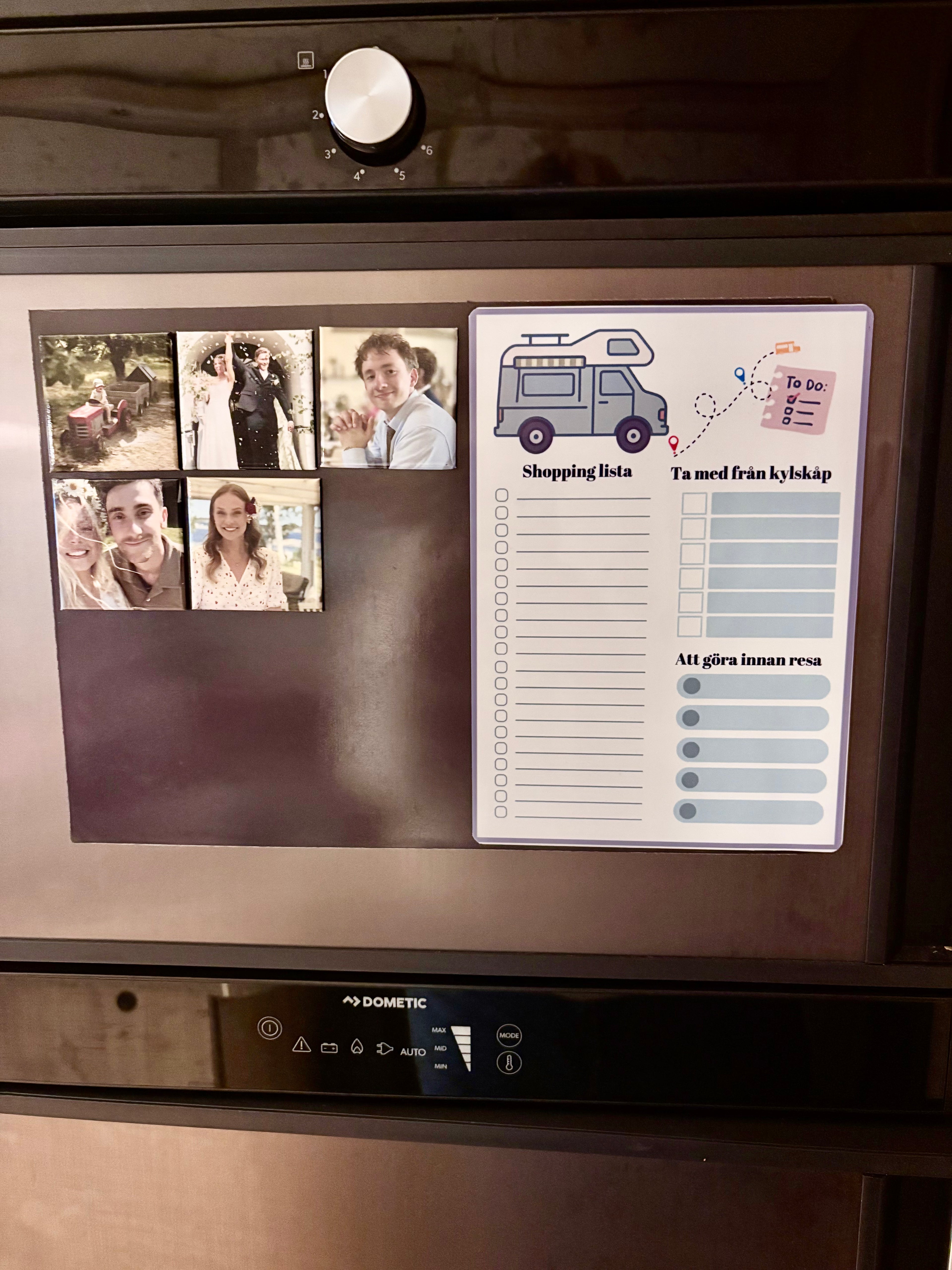 Magnet To-do-list för Husbilsåkare