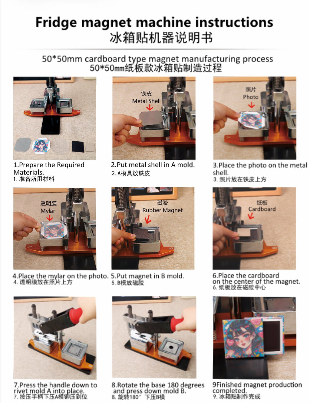 Magnet tillverkare set