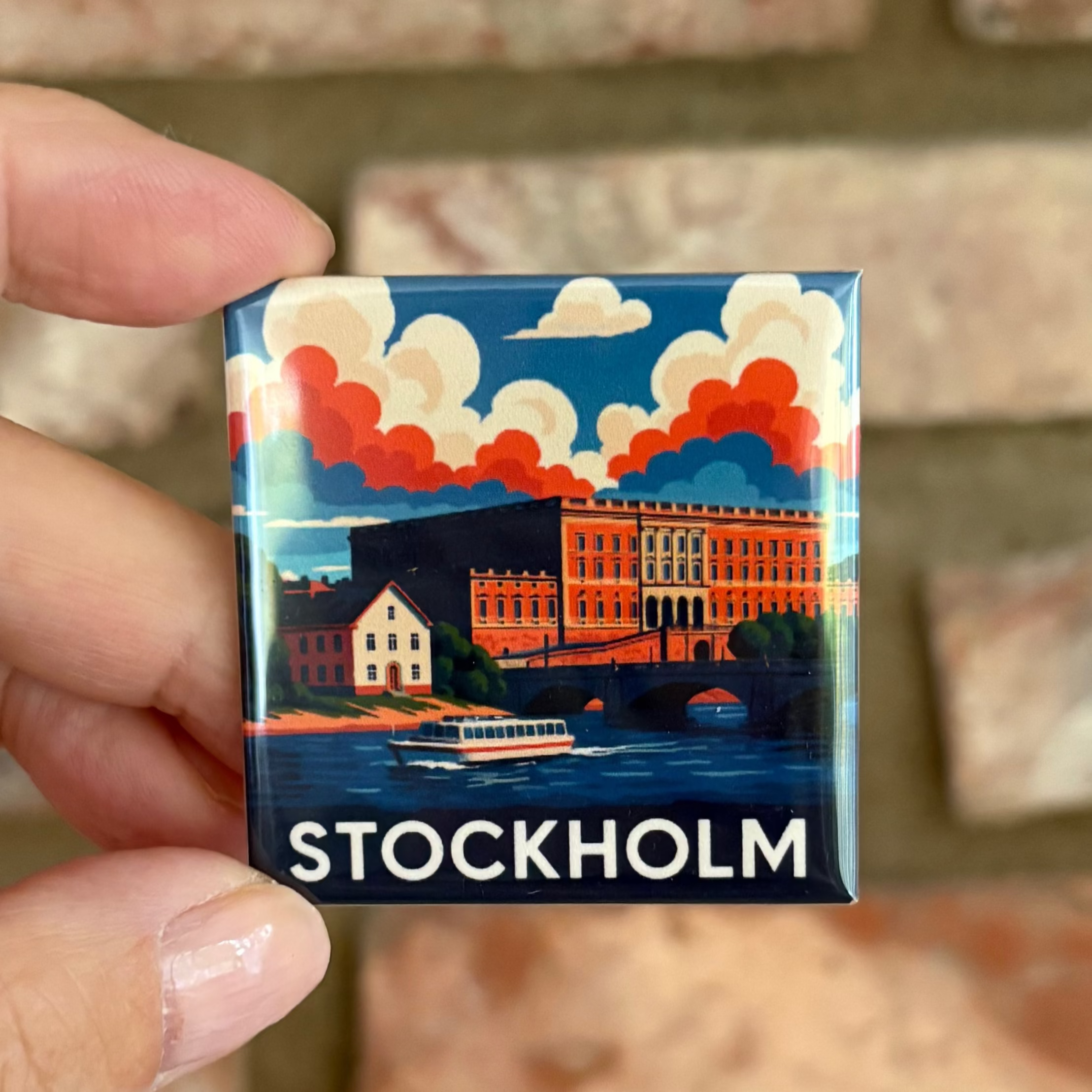 Magneter för reseminnen