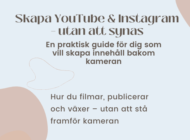 Skapa YouTube & Instagram